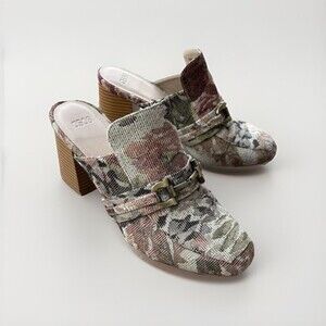 ASOS Vintage Floral Tapestry Mules/Heels Women’s Size 5